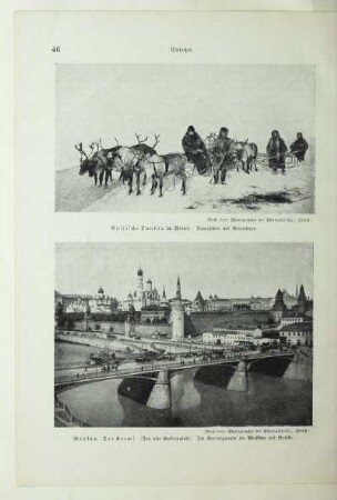 Russische Tundra im Winter. Samojeden mit Renntieren