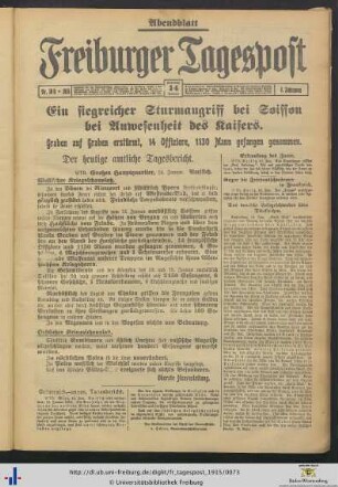 14.01.1915 (Abendblatt)