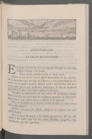 Capítulo LXIII - La falsa maternidad