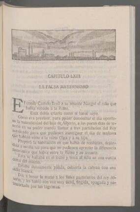 Capítulo LXIII - La falsa maternidad