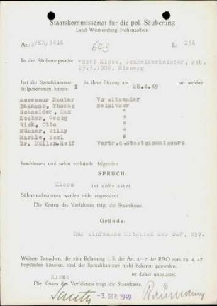 Kloos, Josef