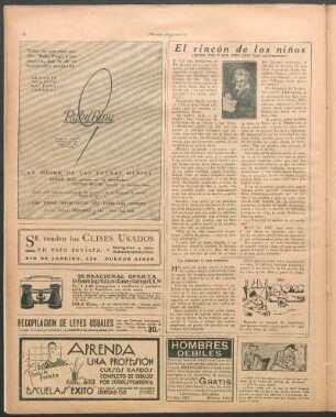 El rincón de los niños : ¿Quién fué y qué hizo Luis van Beethoven?