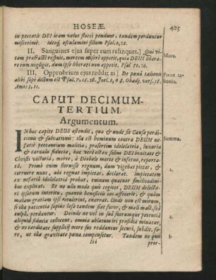 Caput Decimum Tertium.
