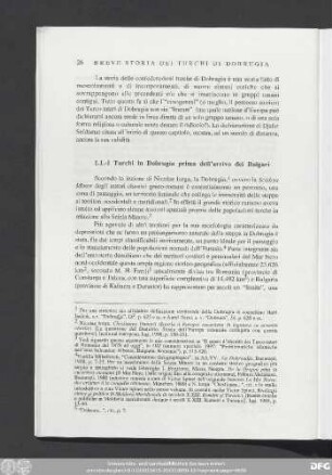 1.1.-I Turchi in Dobrugia prima dell'arrivo dei Bulgari