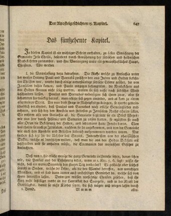 647-659, Das fünfzehente Kapitel. - Das sechzehente Kapitel.