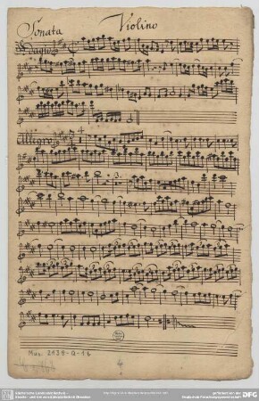 Sonatas - Mus.2139-Q-1b : vl, ob, bc - D