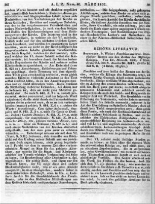 Vollmer, W. F. A.: Furchtlos und treu. Stuttgart: Weise 1836