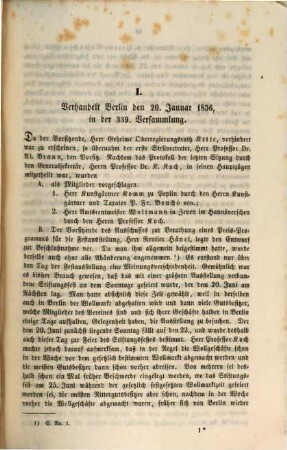 Verhandlungen des Vereines zur Beförderung des Gartenbaues in den Königlich Preussischen Staaten. 4. 1856