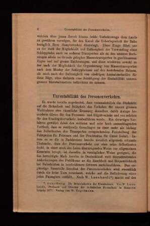 Unrentabilität des Personenverkehrs.