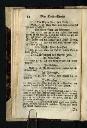 Die Troestungen des Herrn Jesu