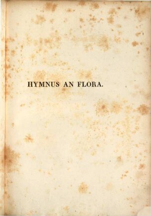 An Flora und Ceres
