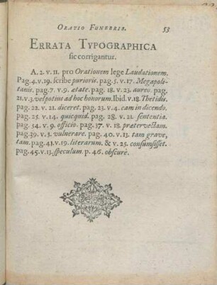 Errata Typographica sic corrigantur.
