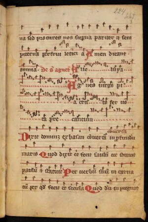 Sequentia de sancta Agnete