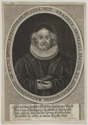 Bildnis des Erasmus Gruberus