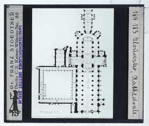 Gloucester, Kathedrale : Grundriss
