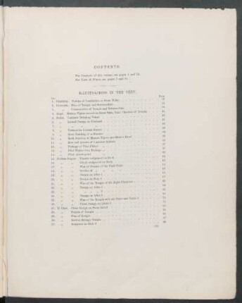 Contents. [and] Illustrations in the text.