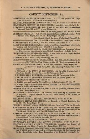 The Gentleman's Magazine : (Advertisement concerning the present form and usual arrangement of the Magazine.)