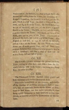 Col. XII. [-] Col. XVIII.