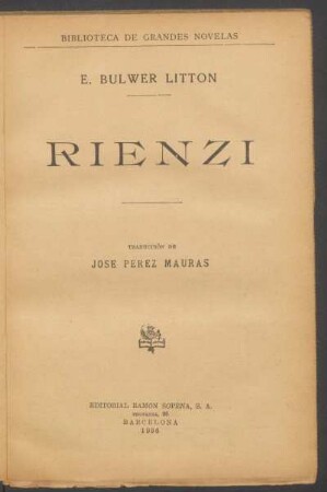 Rienzi