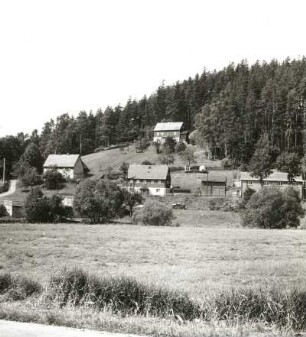 Cämmerswalde-Rauschenbach (Kreis Brand-Erbisdorf). Ortsteilansicht