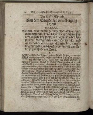 Der fünffte Spruch. - Der sechste Spruch.