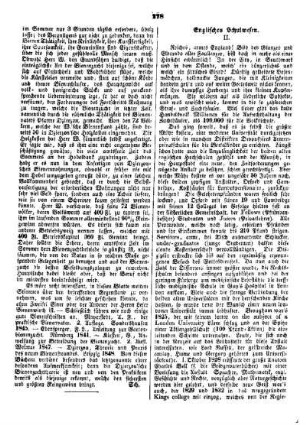 Englisches Schulwesen (Forts.)