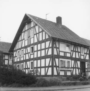 Fachwerkhaus (Fachwerkhaus); Nüsttal, Kreuzbergstraße 23