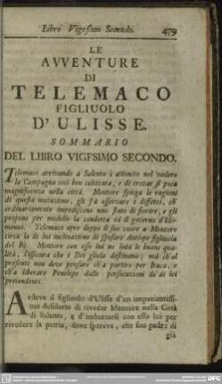 Libro Vigesimo Secondo