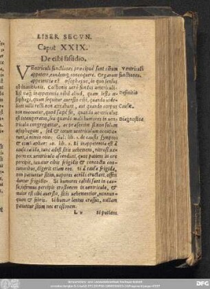 Caput XXIX. De cibi fastidio.