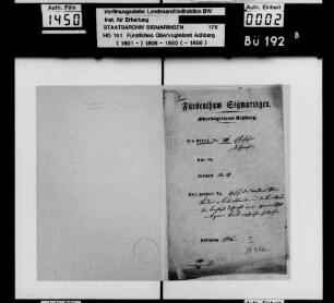 Gesuch des Witwers Xaver Bruder in Siberatsweiler um Dispens wegen Verwandschaft mit seiner Braut