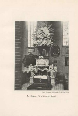St. Marien: Die Schlütersche Kanzel