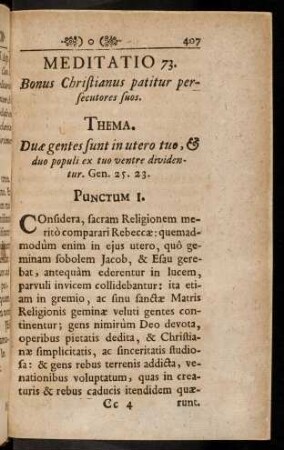 407-413, Meditatio 73
