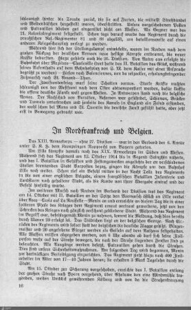 In Nordfrankreich und Belgien.
