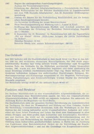 Funktion und Struktur