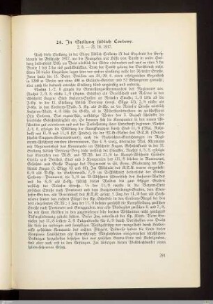 In Stellung südlich Corbeny