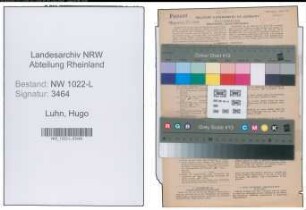Entnazifizierung Hugo Luhn , geb. 03.03.1903 (Postarbeiter)