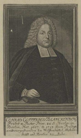 Bildnis des Conrad Gottfried Blanckenberg