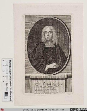 Bildnis Friedrich Adolph Lampe