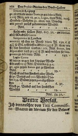 Dritter Vorfall.