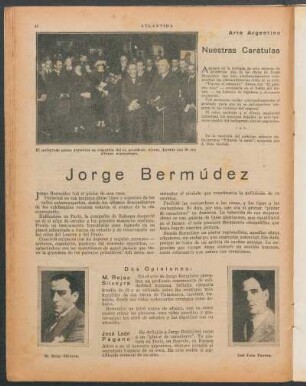 Jorge Bermúdez : Nuestras carátulas. - Arte argentino
