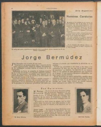 Jorge Bermúdez : Nuestras carátulas. - Arte argentino