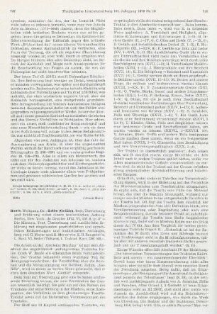 747-749 [Rezension] Kelim (Gefässe)