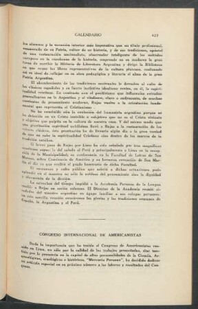 Congreso Internacional de Americanistas