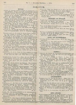 223-224 Bibliographie
