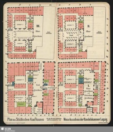 Plan des Städtischen Kaufhauses