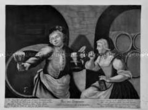 Bier und Brandwein, Blatt 3 der Folge "Die Getränke"