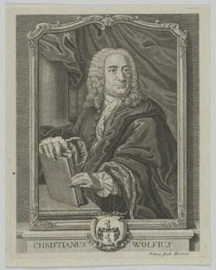Bildnis des Christianus Wolfius