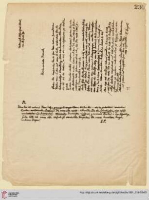 Korrespondenz Georg Wissowa/Carl Bezold: Brief von Carl Bezold an Georg Wissowa