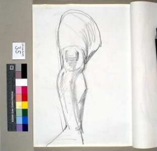 Beinstudie (Detailstudie zur Auferstehung)