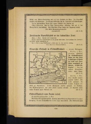 Zunehmende Kampftätigkeit an der italienischen Front.
